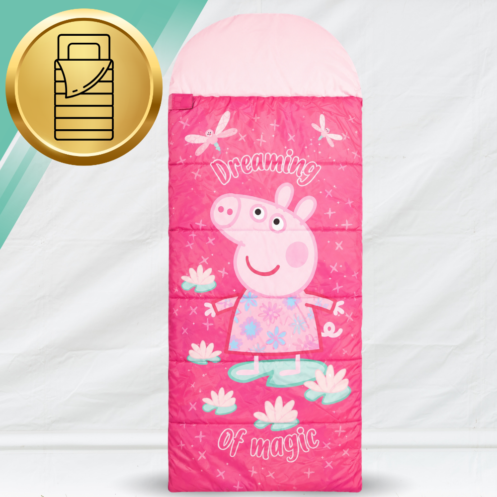 Kids Sleeping Bag Peppa Pig 170 x 70 cm, Pink