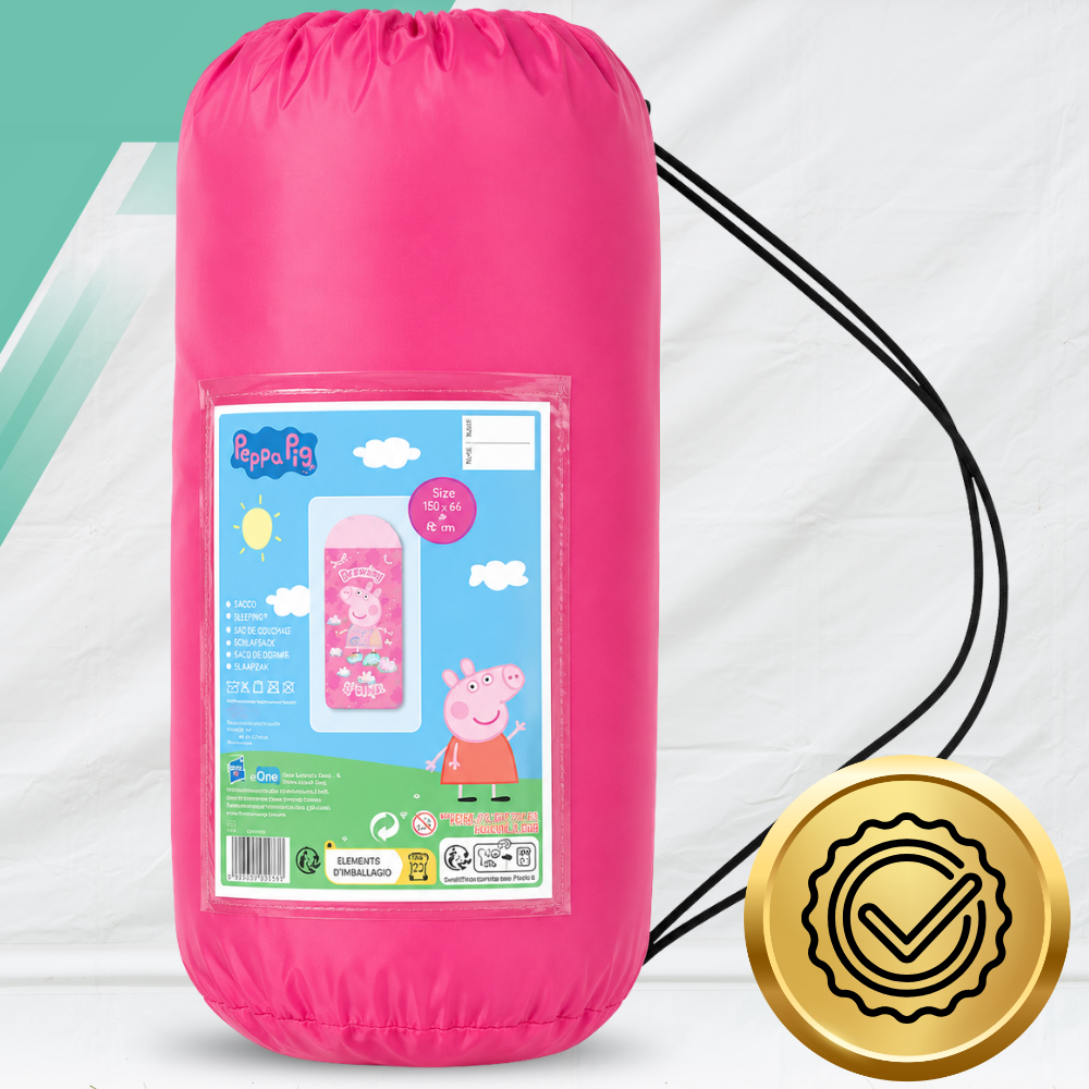 Kids Sleeping Bag Peppa Pig 170 x 70 cm, Pink