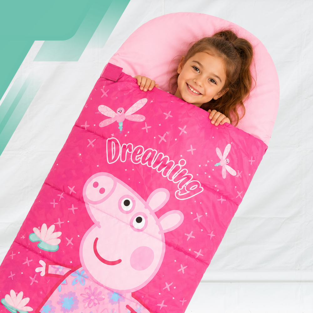 Kids Sleeping Bag Peppa Pig 170 x 70 cm, Pink