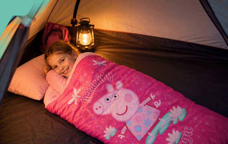Kids Sleeping Bag Peppa Pig 170 x 70 cm, Pink