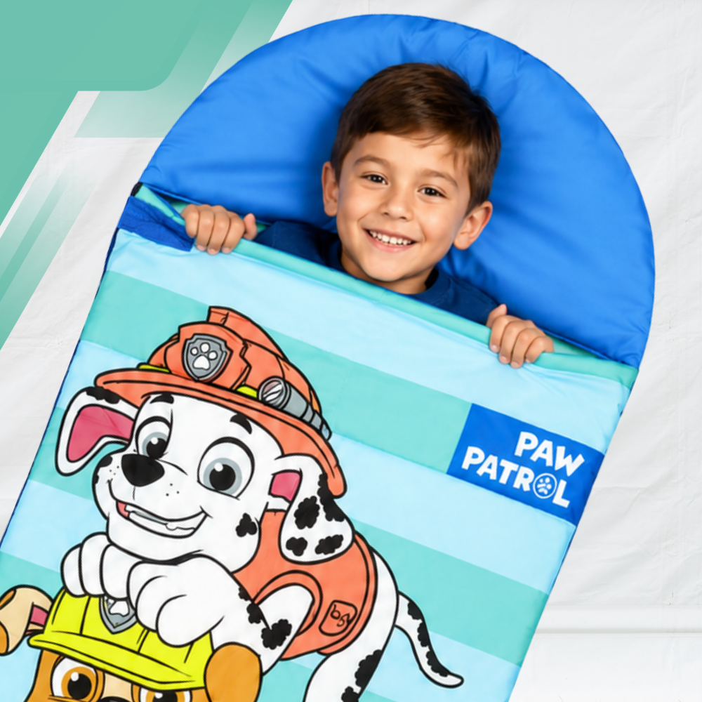 Kids Sleeping Bag Paw Patrol Spin Master 170 x 70 cm, Blue