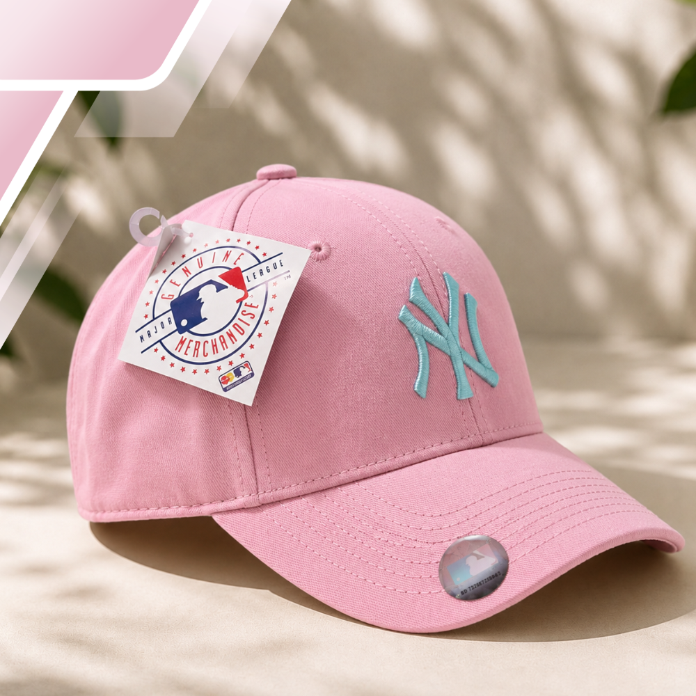 New York Yankees Adjustable Baseball Cap, Pink