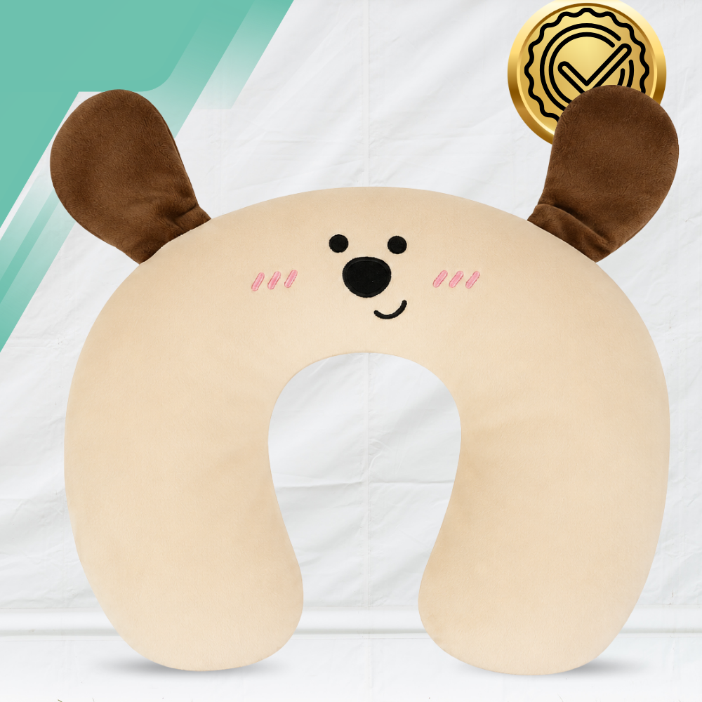 Kids Travel Neck Pillow U-Shaped Pillow Dog