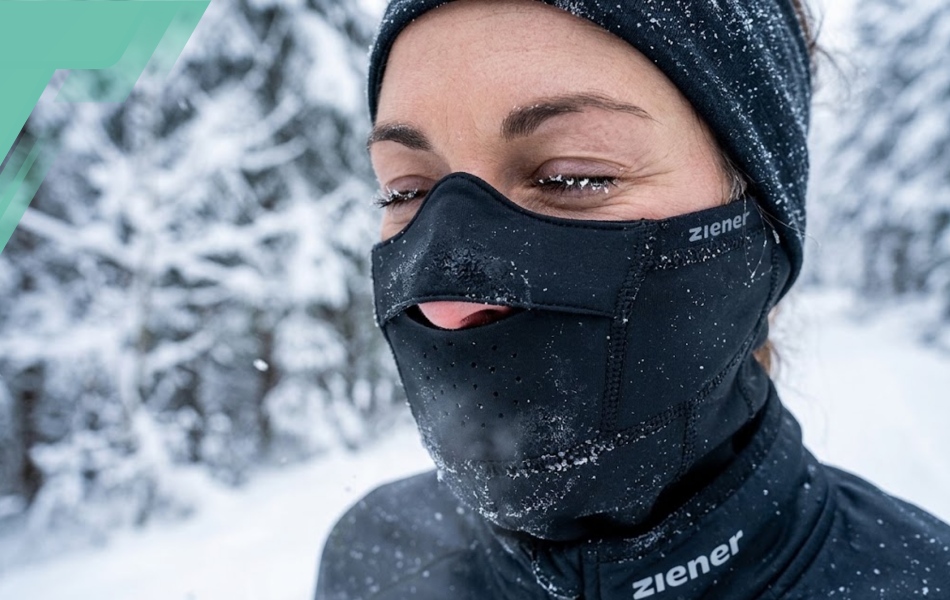 Ziener Ski and Cycling Balaclava Gore-Tex Windstopper, Black, Unisex