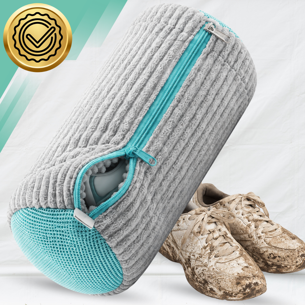 Shoe Washing Machine Bag, Microfiber, 42 x 28 x 3 cm