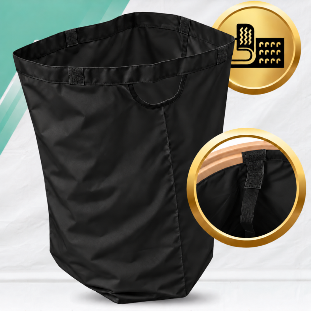 Waste Sorting Bin for PET Bottles 92L, 40 × 40 × 73 cm, Black