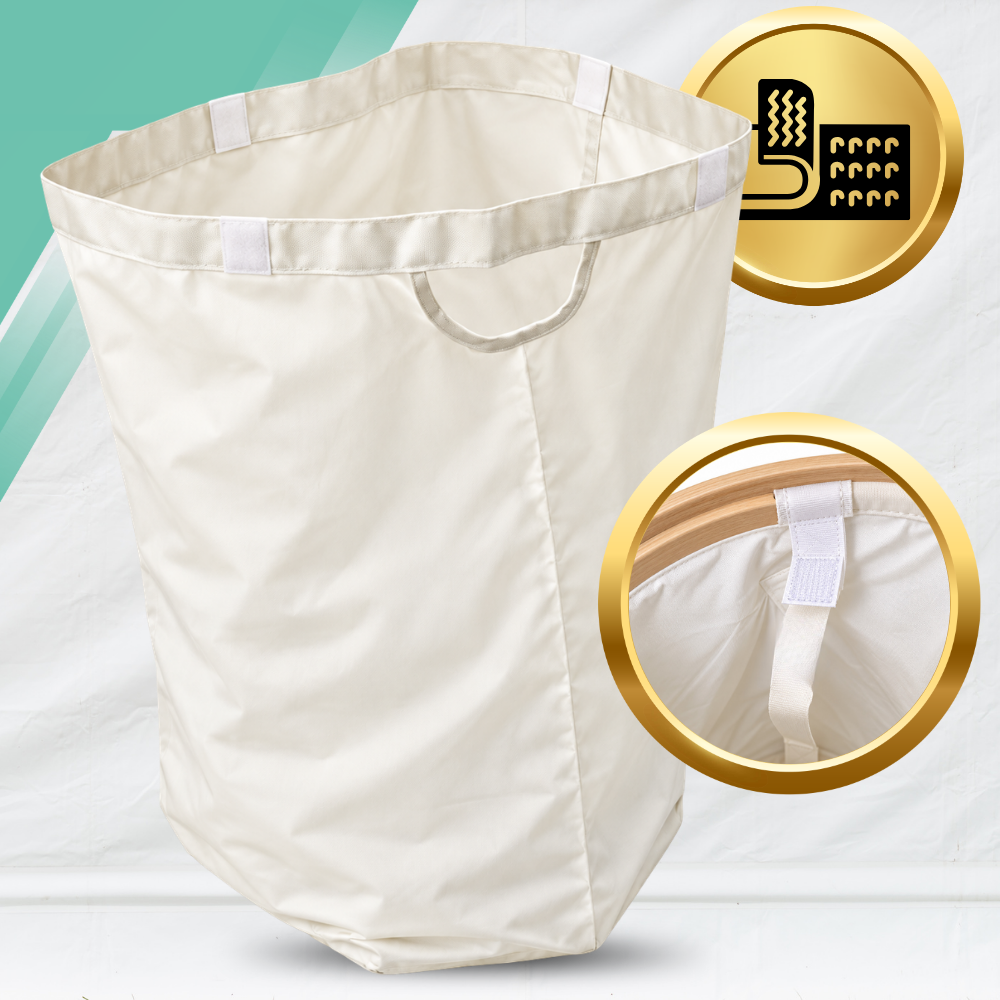 Waste Sorting Bin for PET Bottles 92L, 40 × 40 × 73 cm, Beige