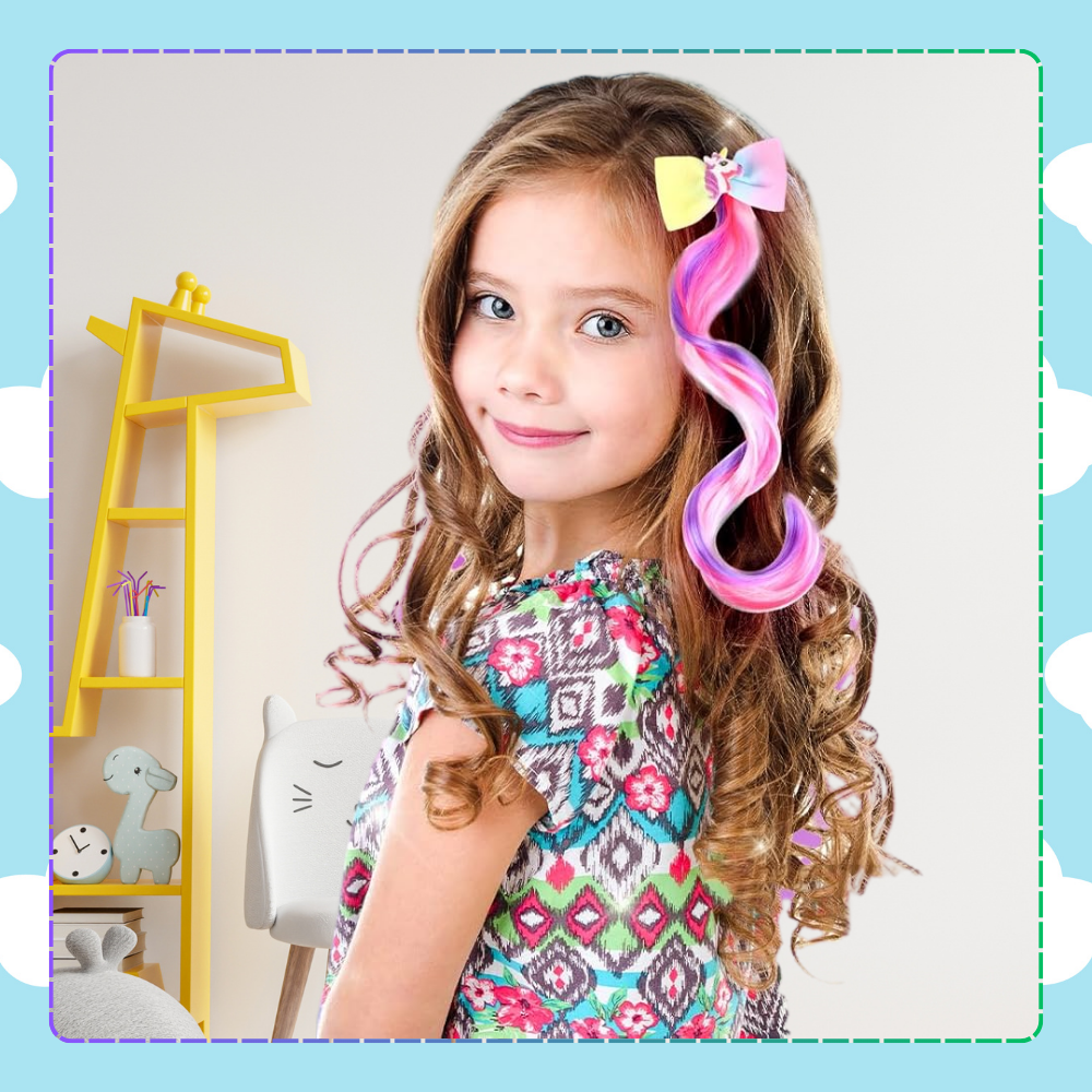 Children’s makeup and nail decorating set with carry case
