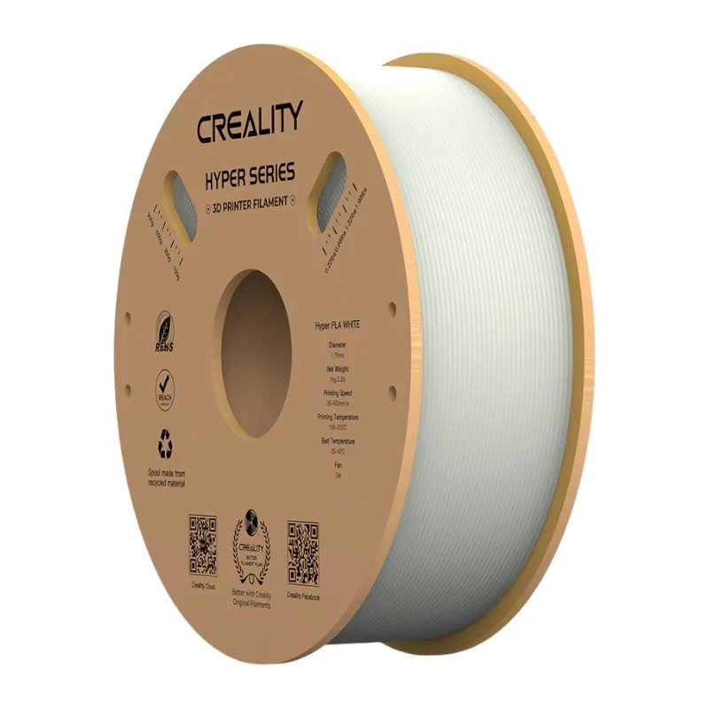 Creality Hyper PLA Filament 1.75mm 1kg White