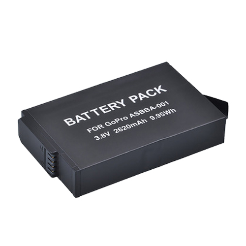 GoPro Fusion Replacement Battery (ASBBA-001) - 2620 MAh Li-Ion