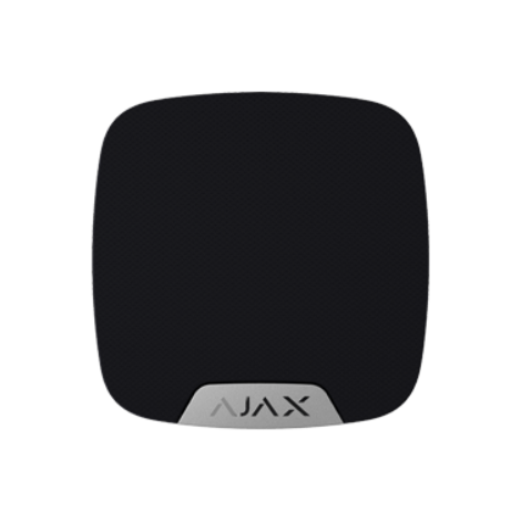 Ajax HomeSiren Wireless Indoor Siren, Black