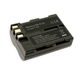 Battery EN-EL3e for Nikon D300 D300S D50 D70 D70S D80 D90 D700 D200 D100, fotoaparāta akumulators