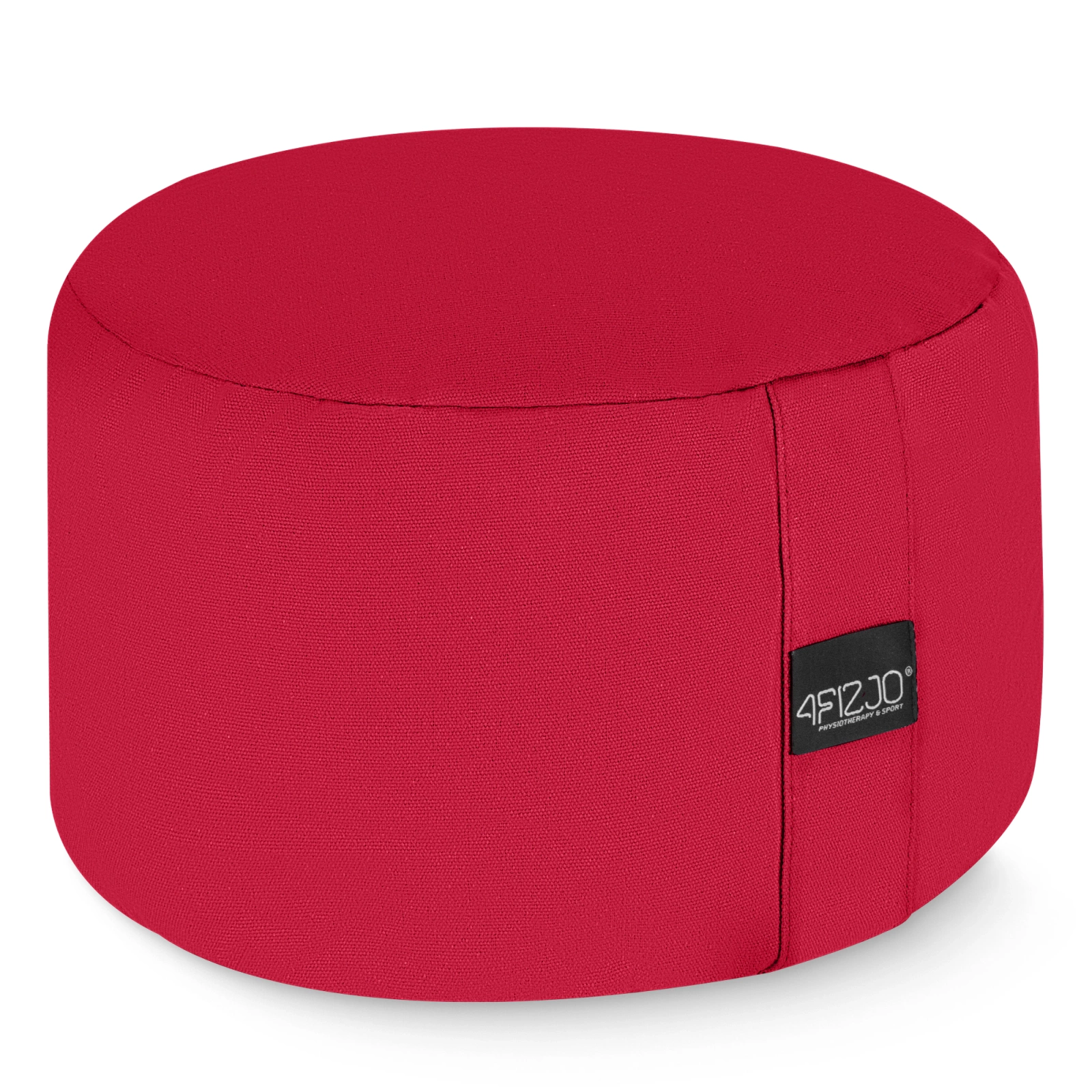 4Fizjo 708 ZAFU Round Yoga and Meditation Cushion, Red