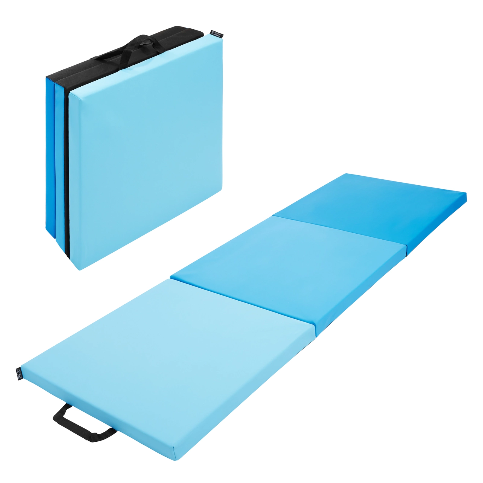 4Fizjo 1132 Folding Gymnastics Mat, Blue