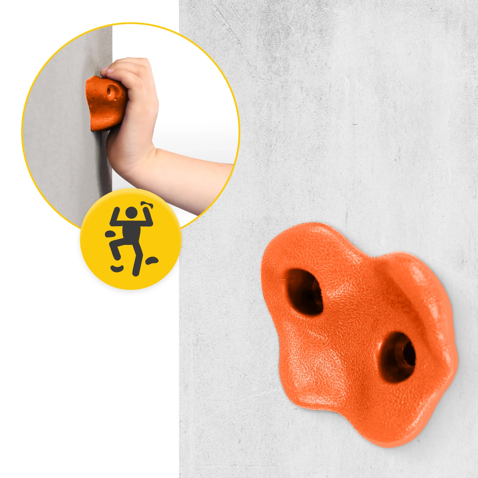 4Fizjo Kids Climbing Holds Set, 10 pcs, Multicolor