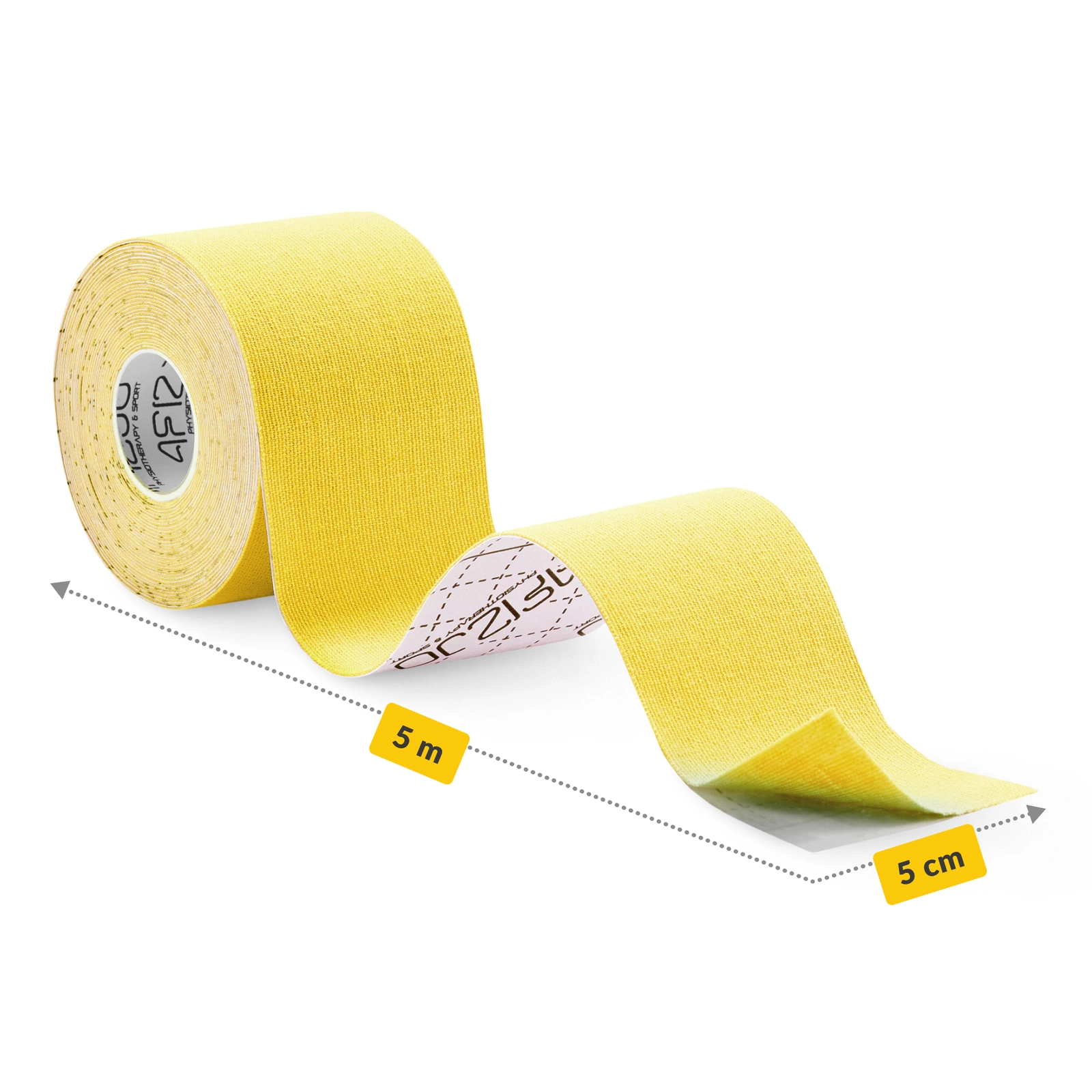 4Fizjo Kinesiology Tape 5cm x 5m, Yellow