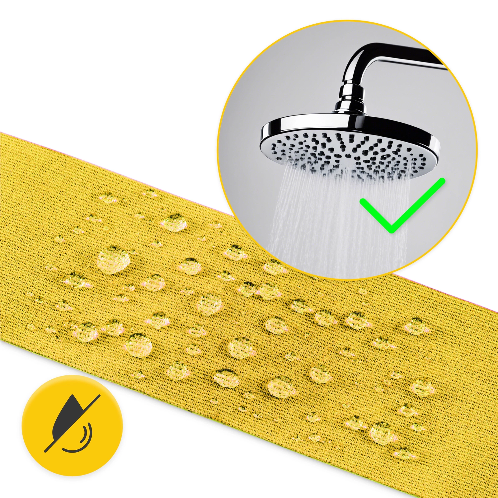 4Fizjo Kinesiology Tape 5cm x 5m, Yellow
