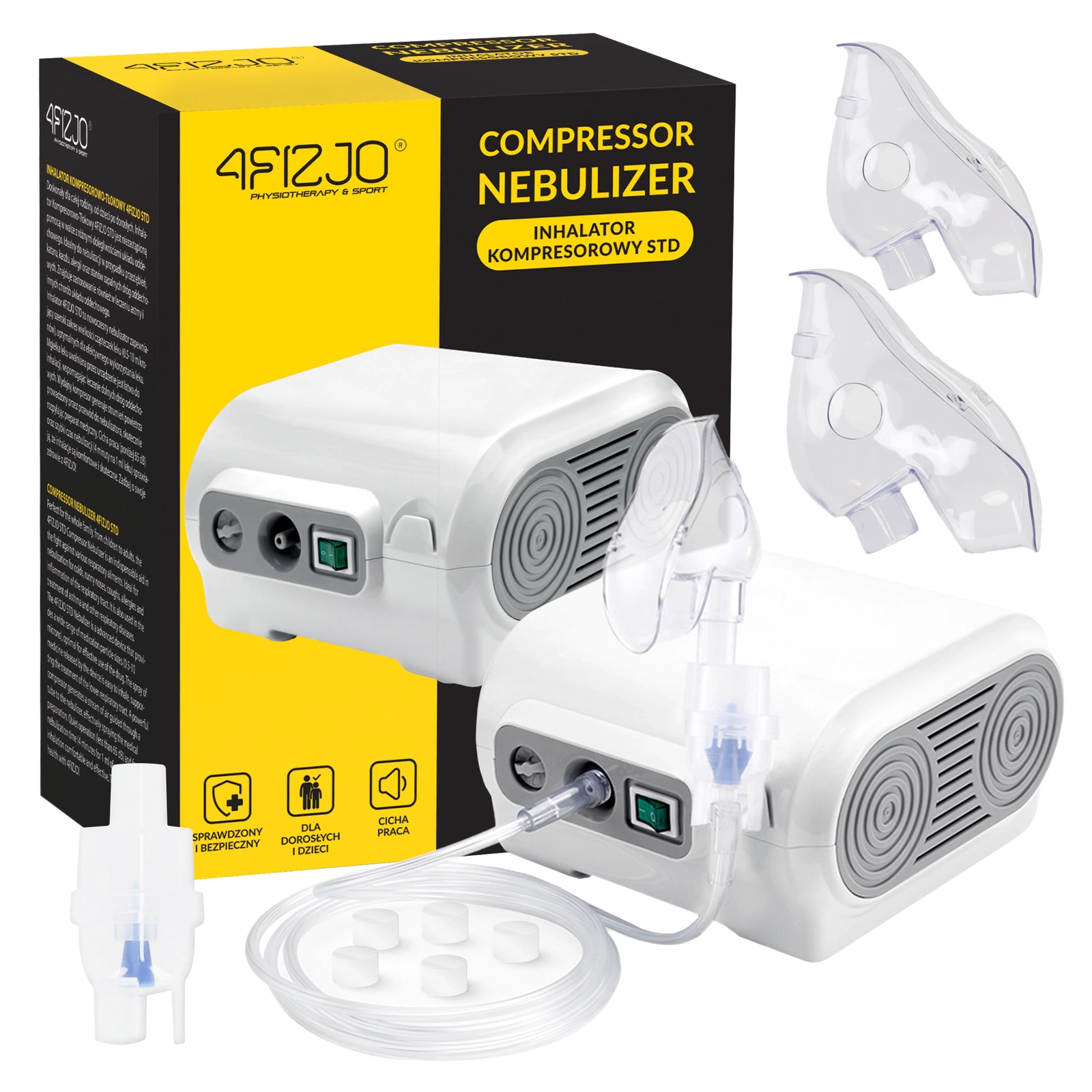 4Fizjo STD Compressor Inhaler / Nebulizer