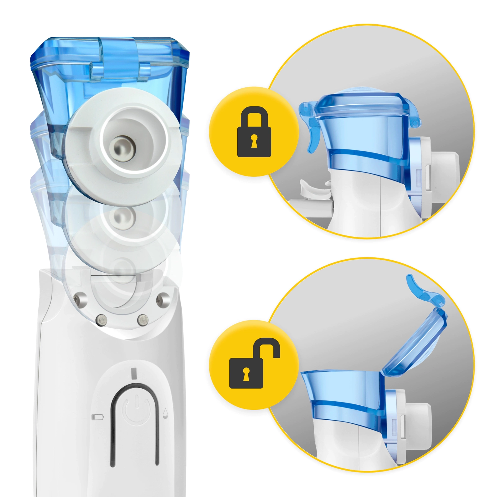4Fizjo LITE Portable Mesh Inhaler (Nebulizer)