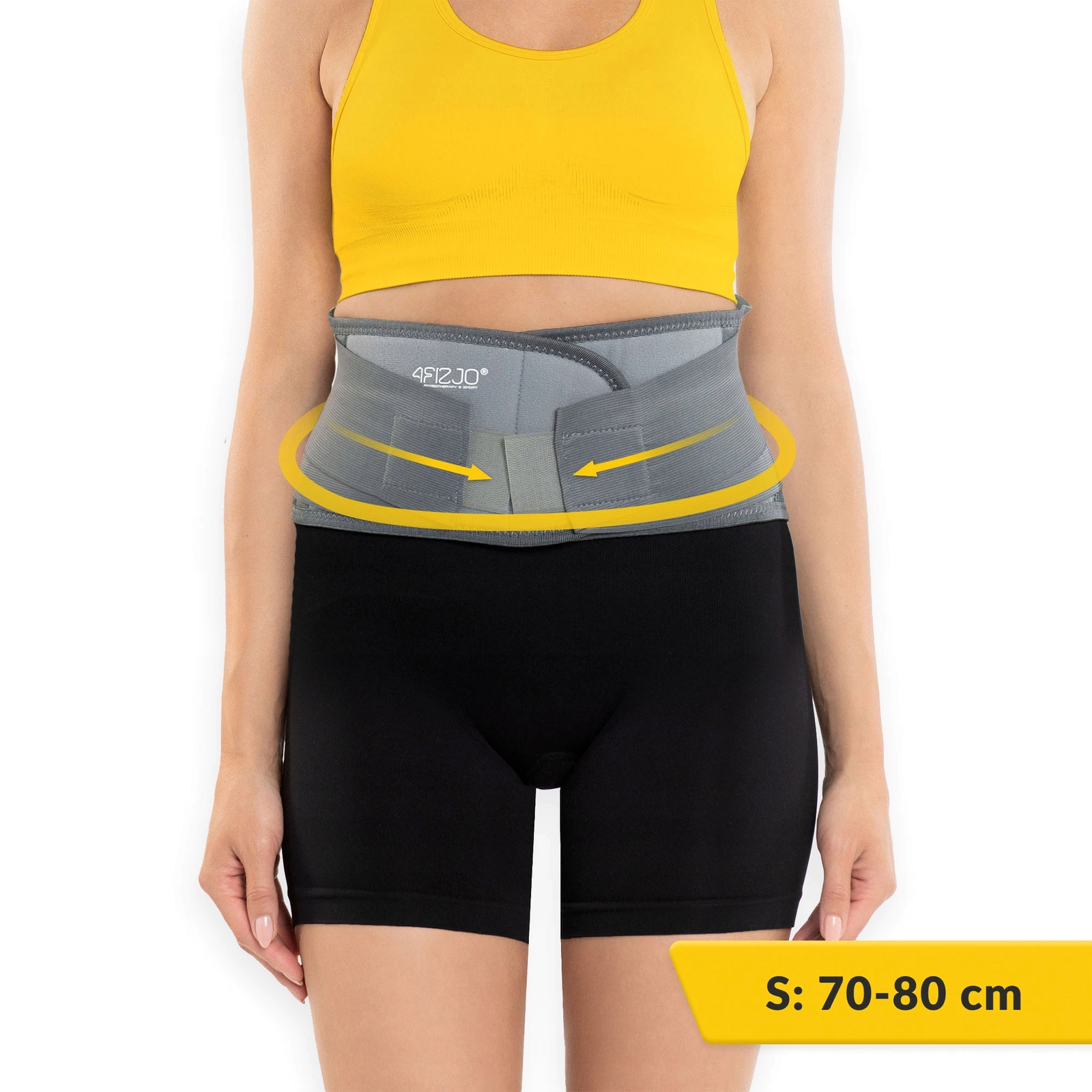 4Fizjo Orthopedic Lumbar Support Belt S, Grey