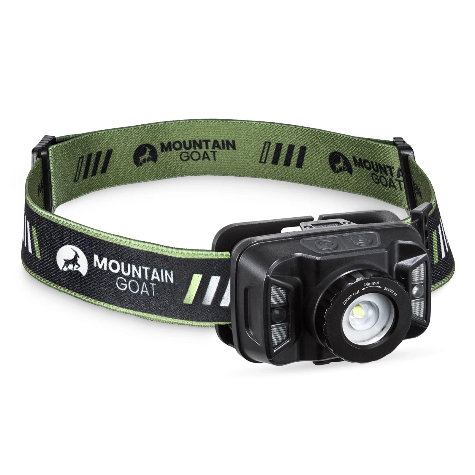 4Fizjo Mountain Goat LED Headlamp, 350 lm, Black