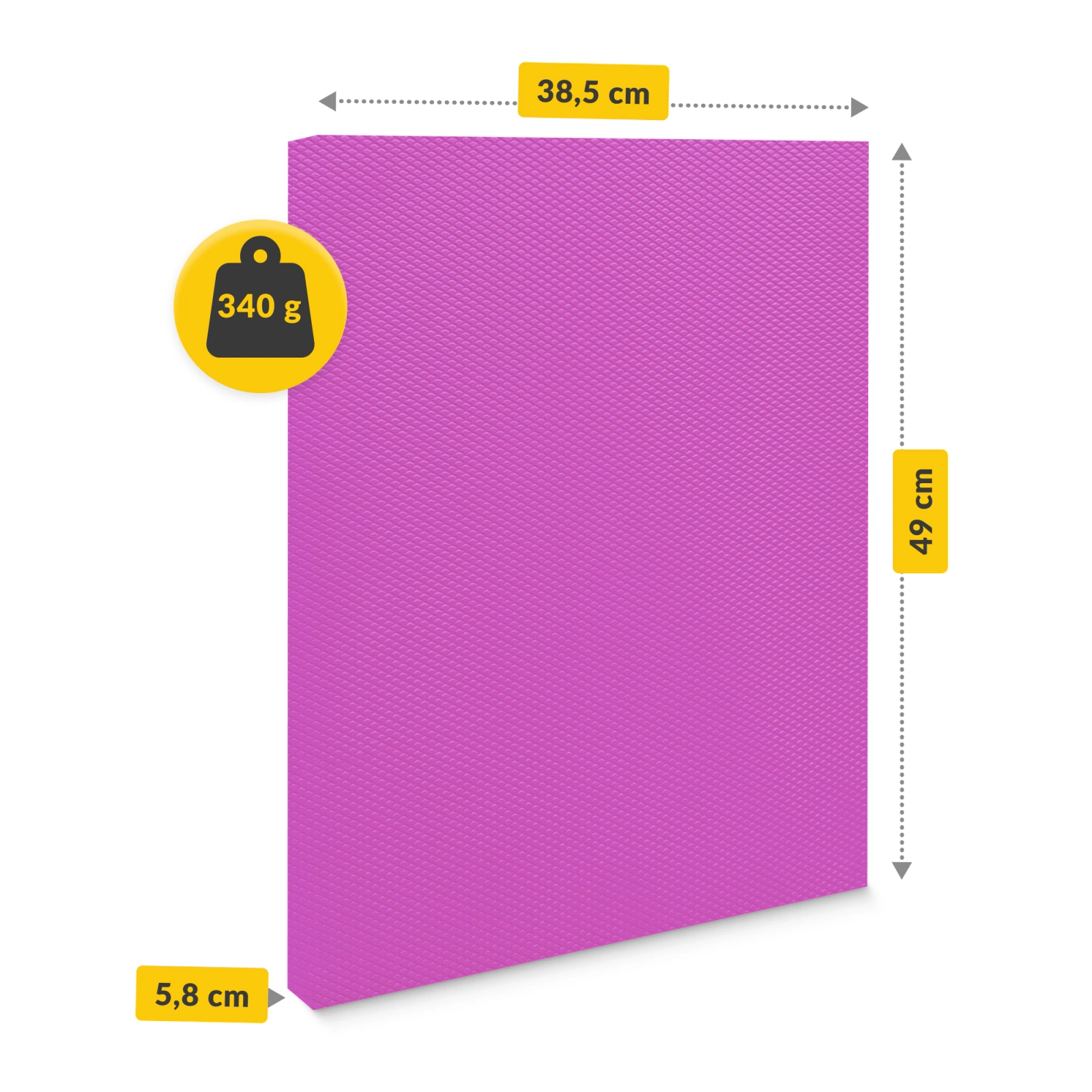 4Fizjo Balance Pad, Pink
