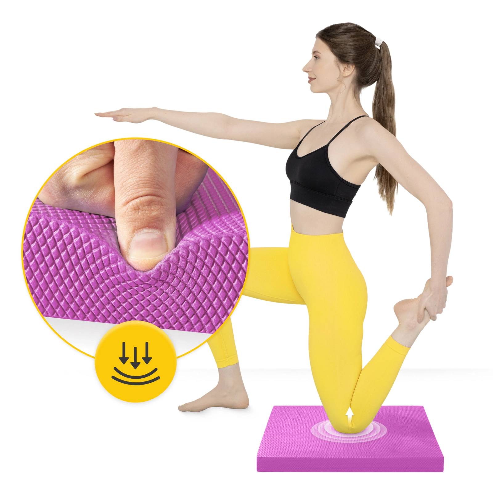 4Fizjo Balance Pad, Pink
