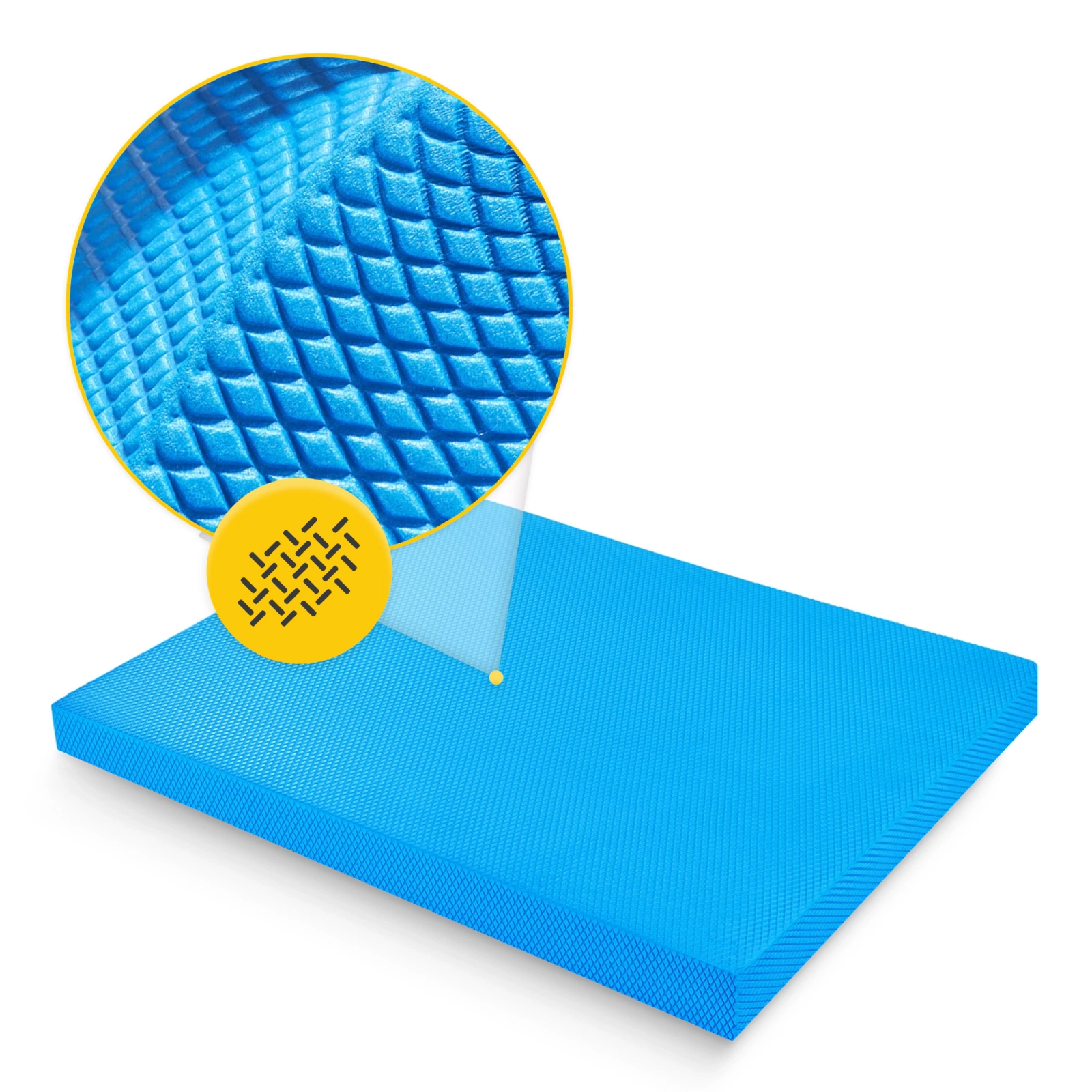 4FIZJO Balance Pad for Stability and Core Training, Blue