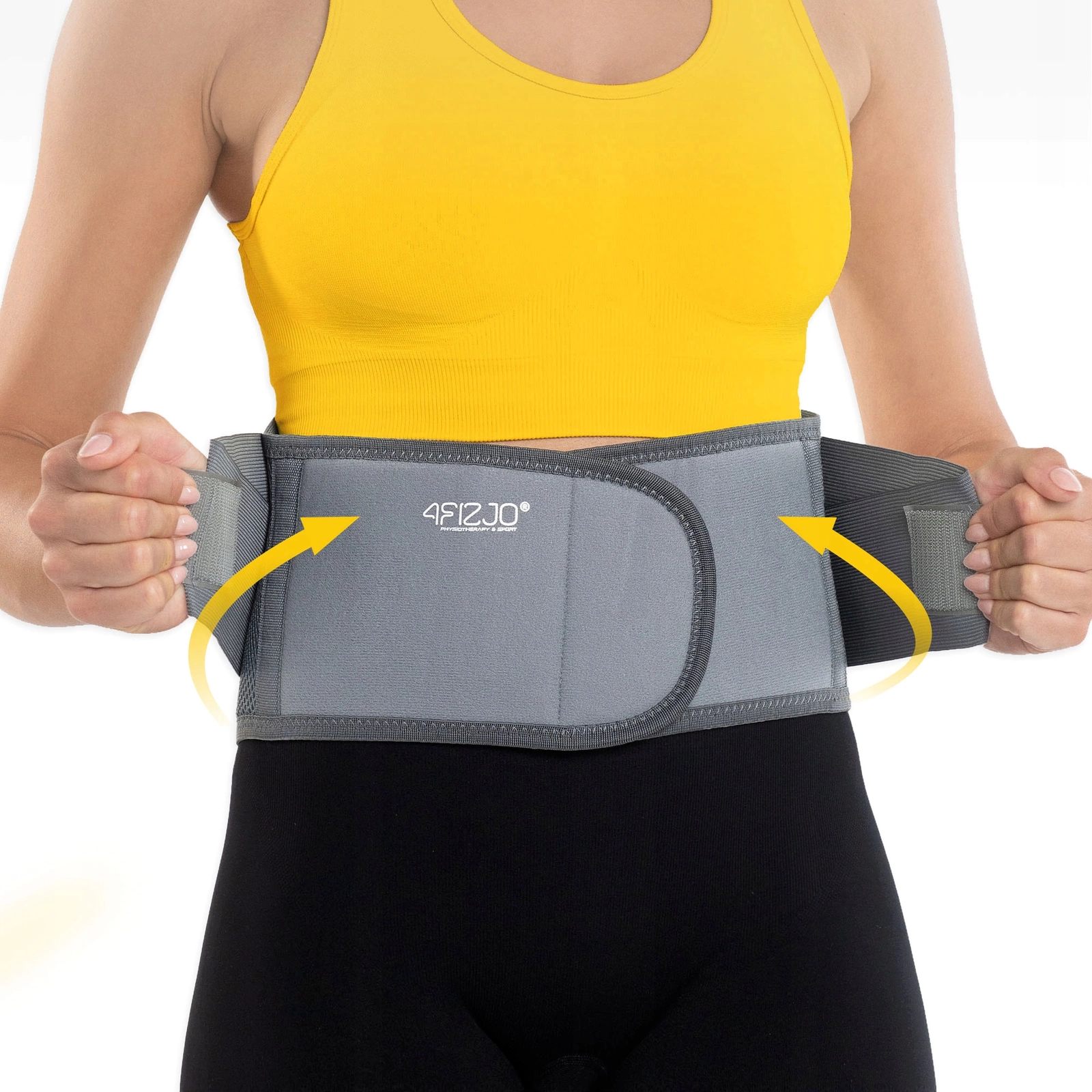4Fizjo Orthopedic Lumbar Support Belt, Size L, Grey