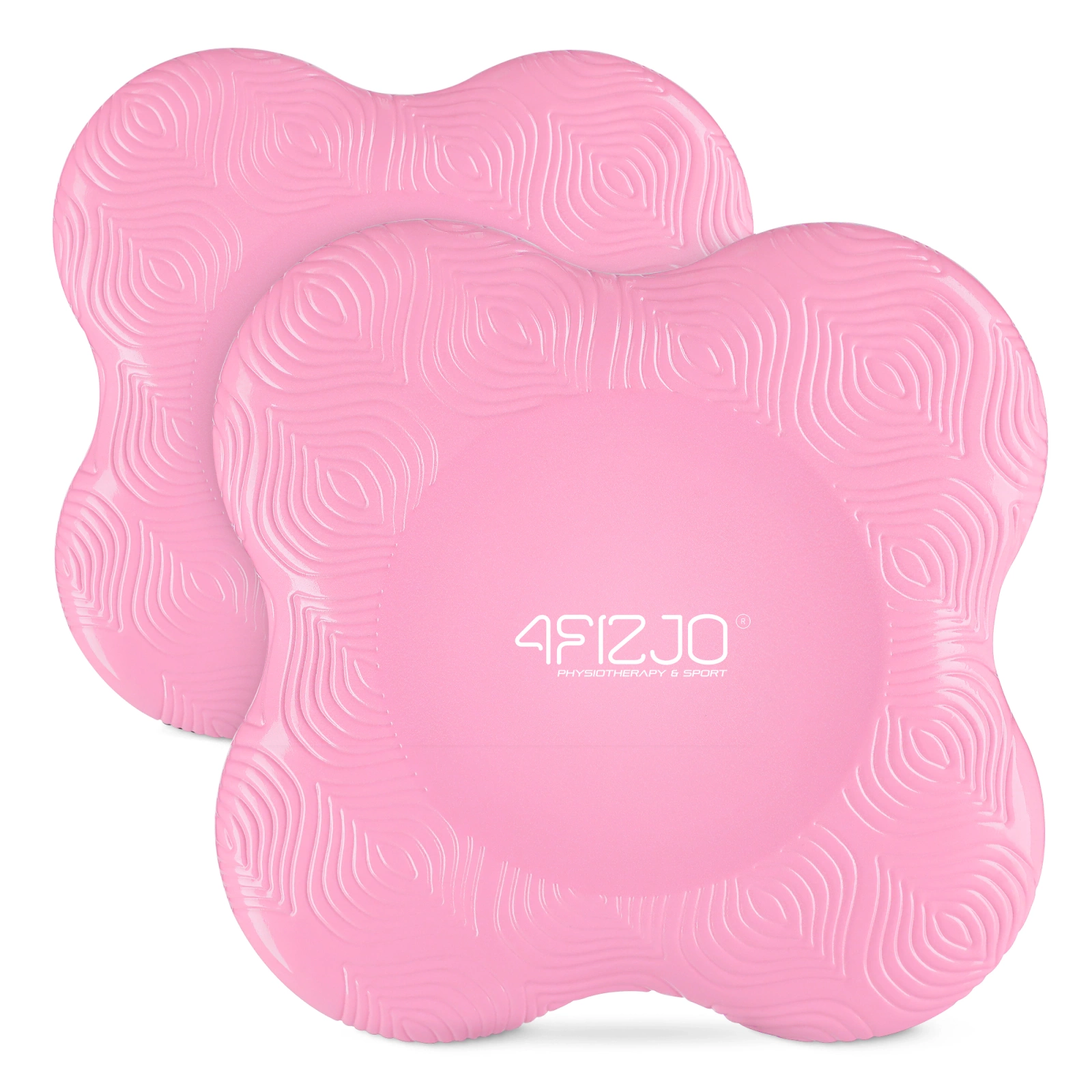 Подушечки под колени для йоги и фитнеса 4FIZJO, розовые