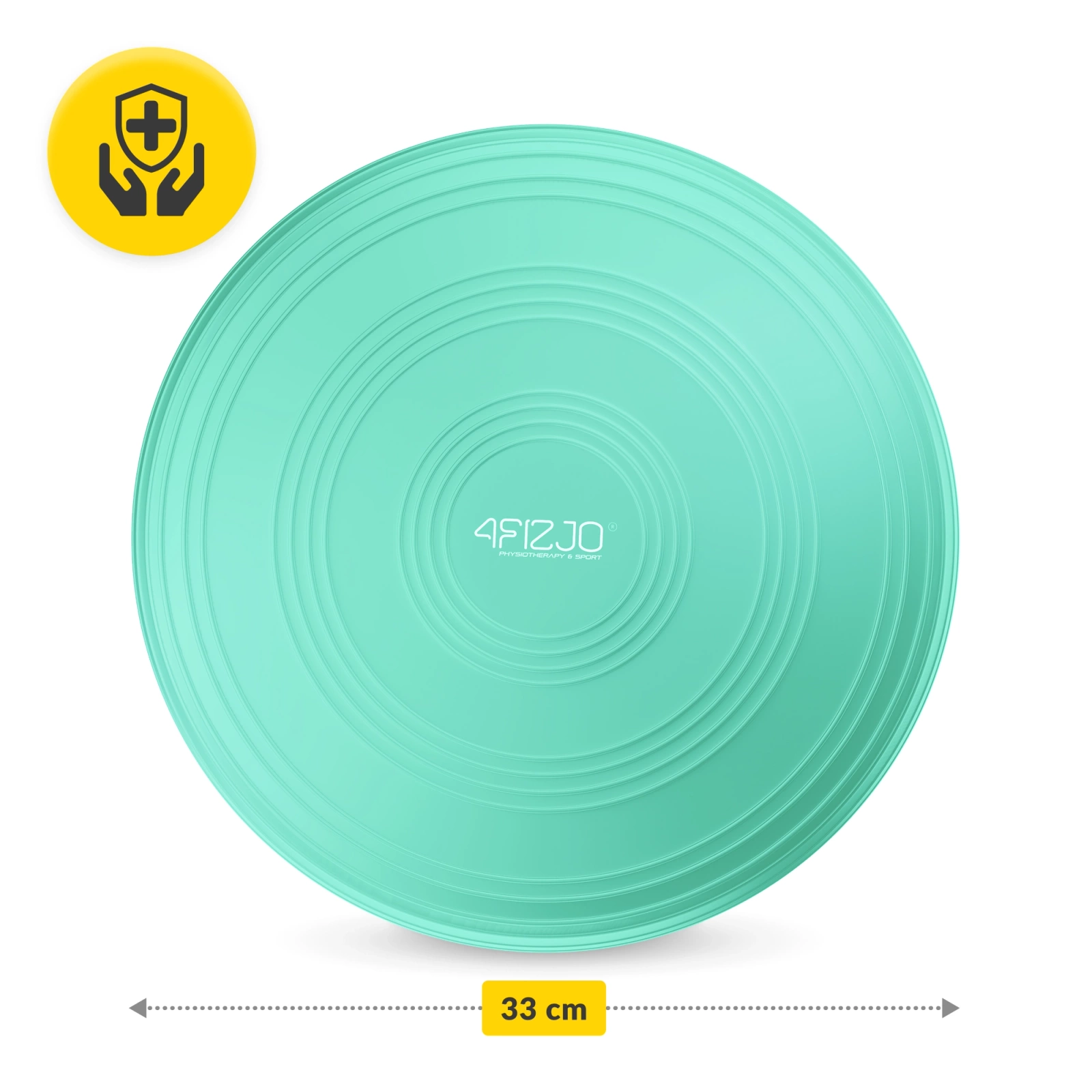4Fizjo MED+ 33 cm Sensomotoric Cushion, Mint