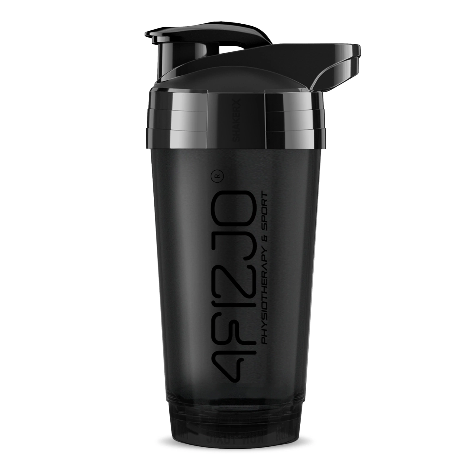 Leak-Proof Protein Shaker Bottle for Smoothies 700 ml, Black