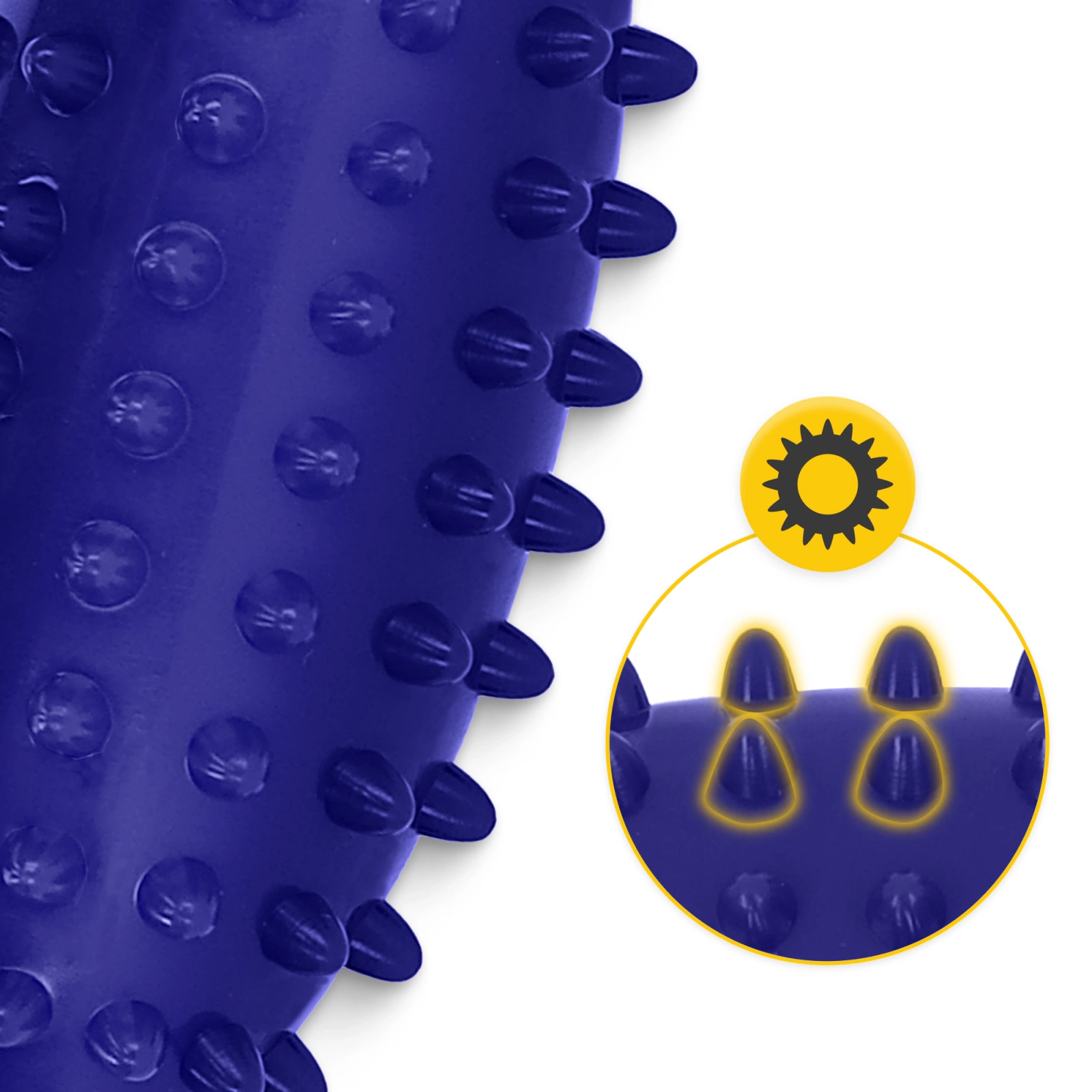 4Fizjo 1803 Sensory Massage Ball, Blue