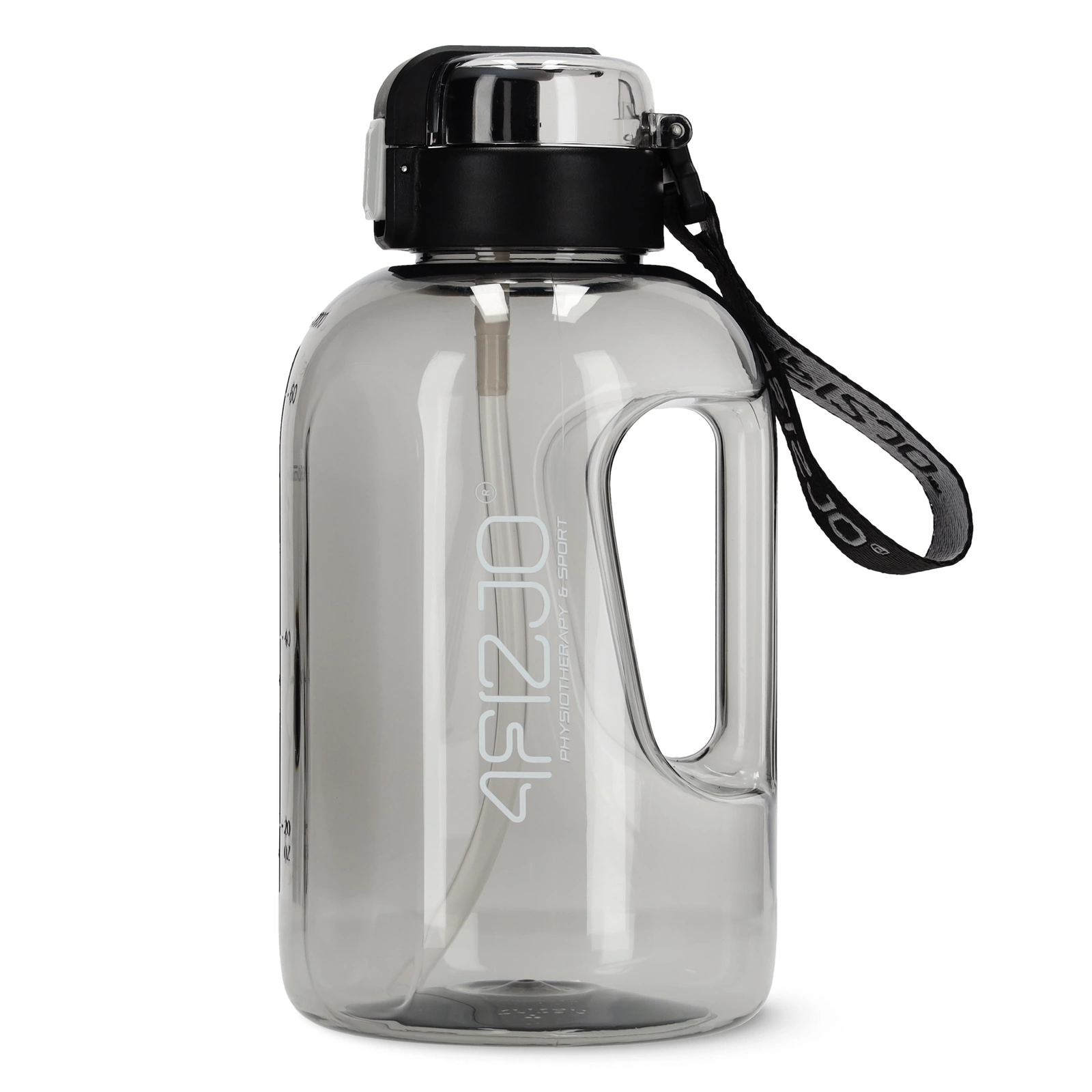 4FIZJO Sports Water Bottle 2L BPA-Free Tritan, Grey
