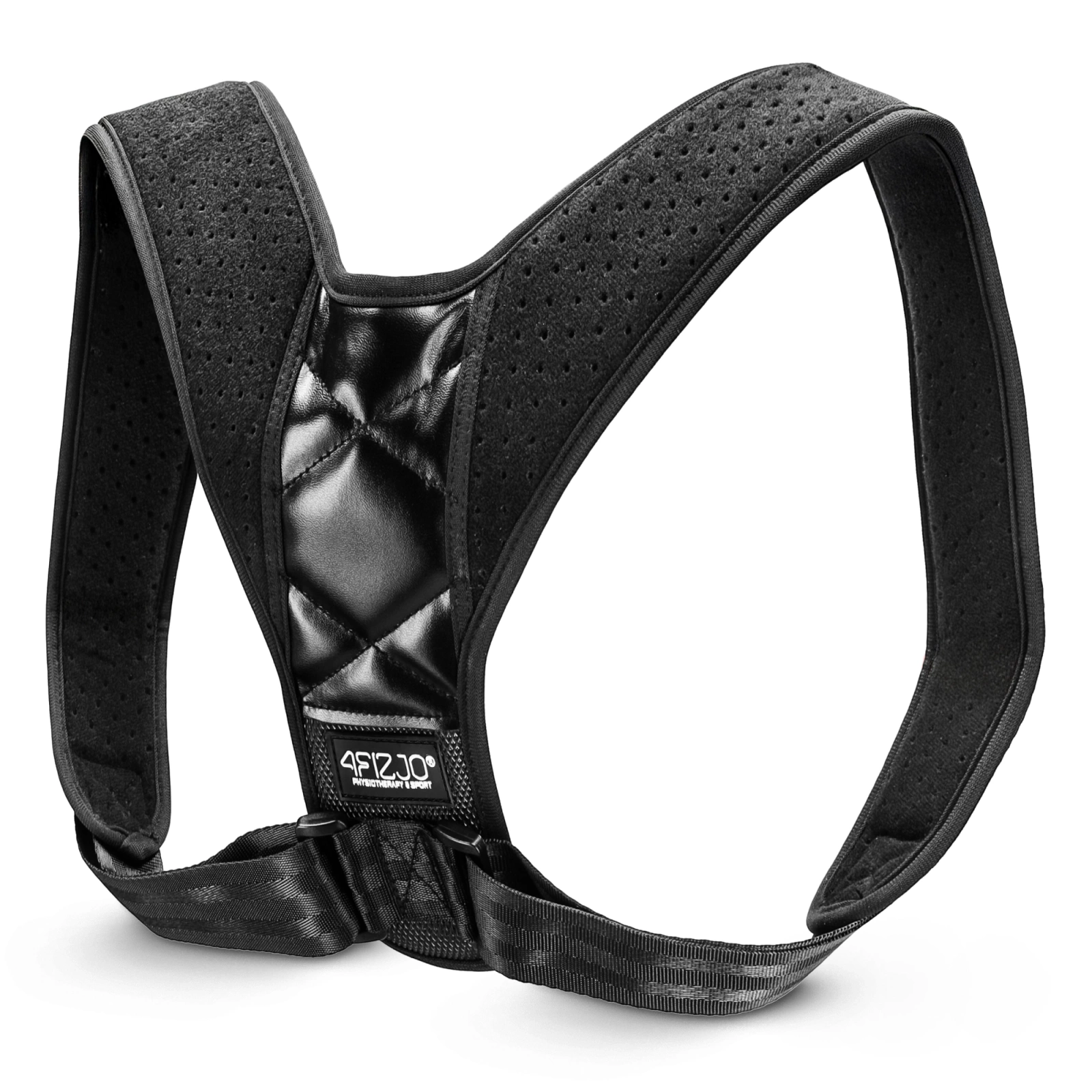 4Fizjo Posture Corrector for Back, Black