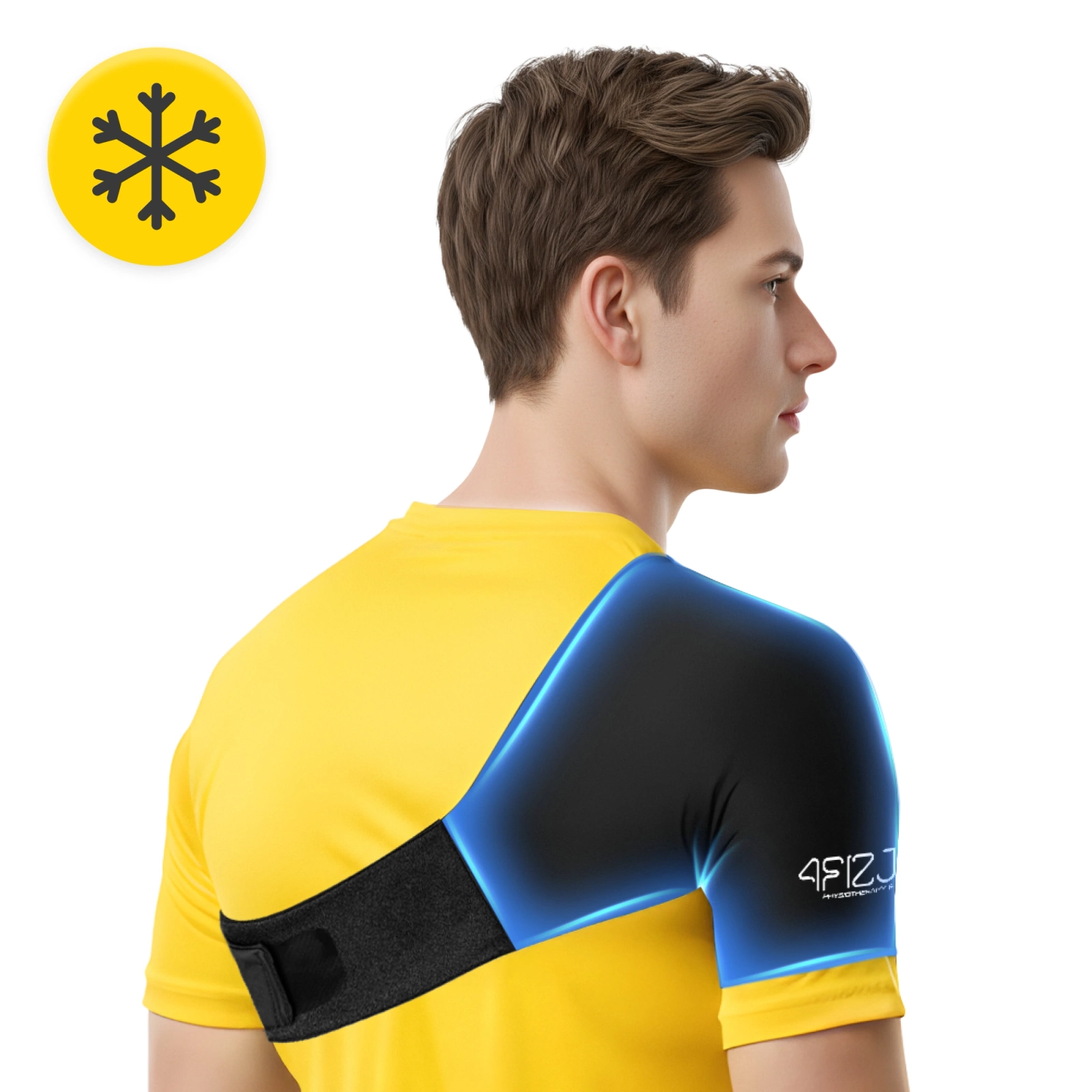 4Fizjo 2038 Flexible Gel Shoulder Compress, Hot & Cold Therapy