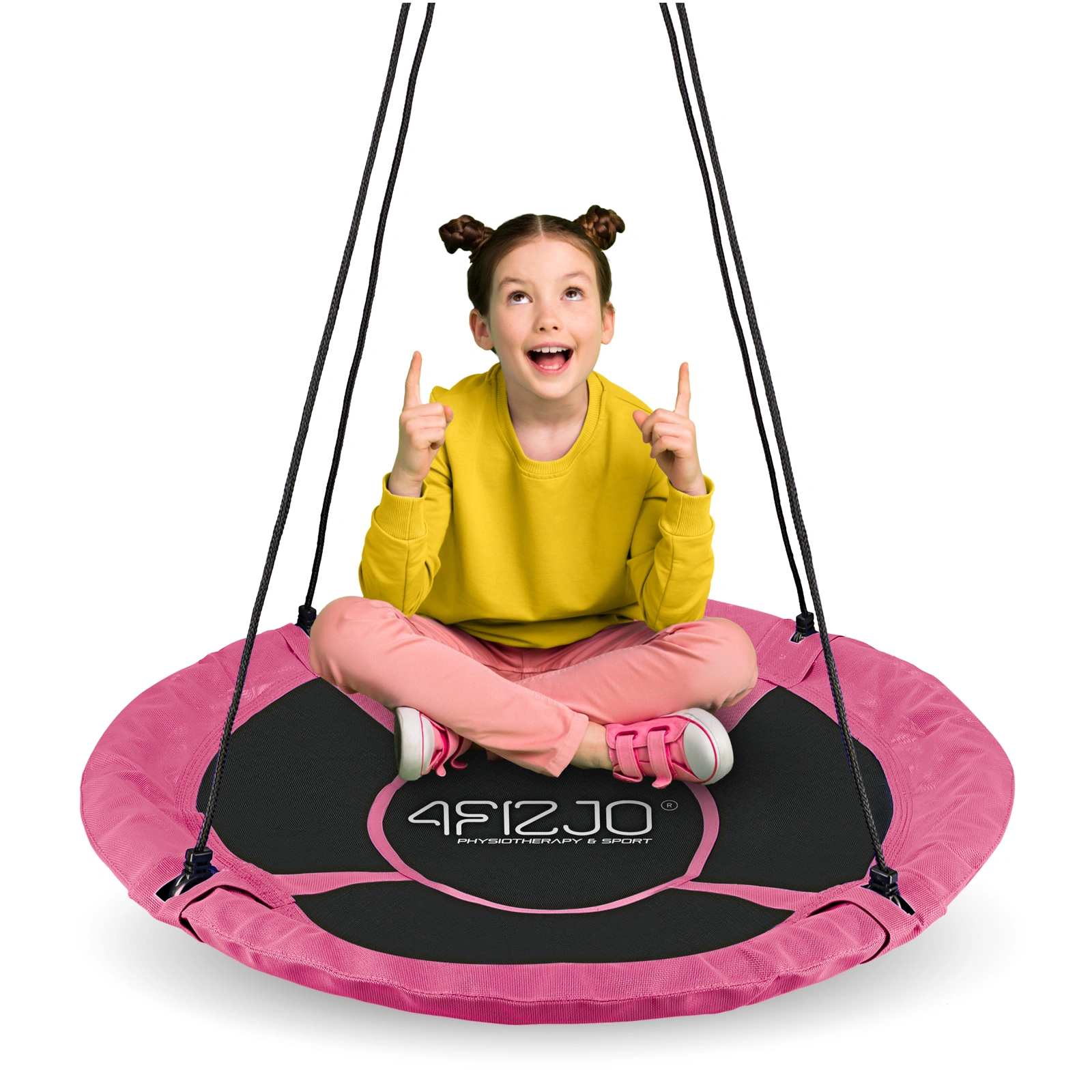 4Fizjo Kids Nest Swing, 100 cm, Pink