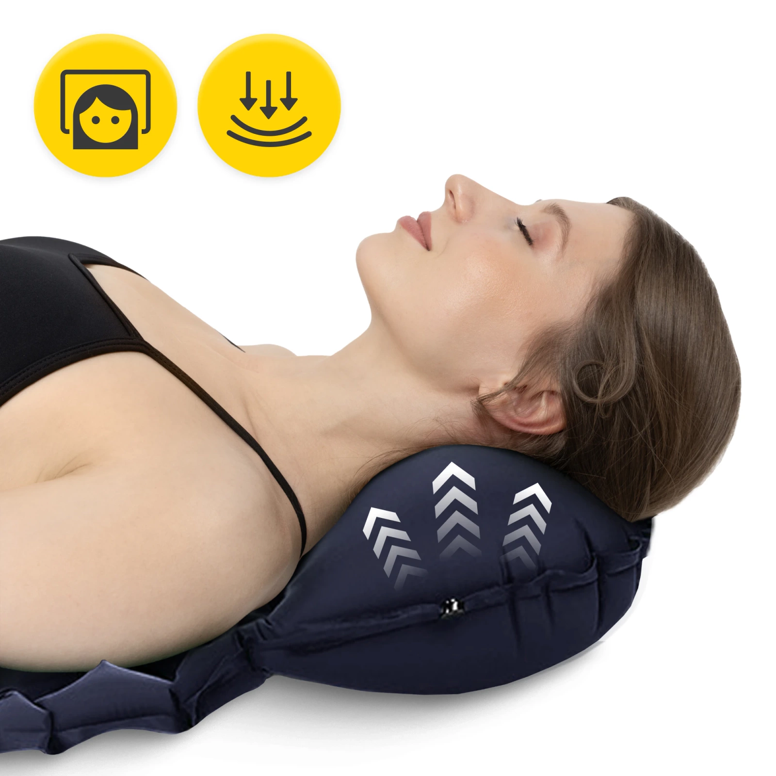 4Fizjo Self-Inflating Sleeping Pad Mountain Goat, Navy Blue