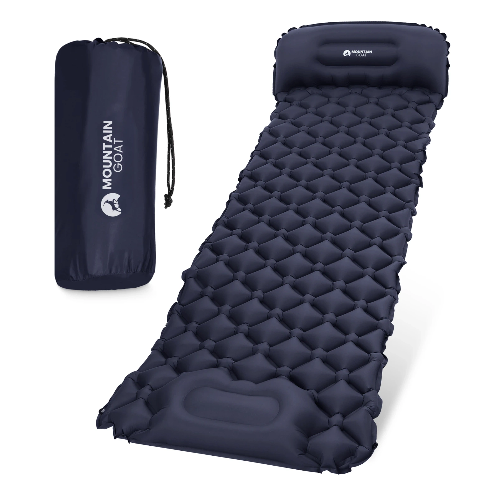 4Fizjo Self-Inflating Sleeping Pad Mountain Goat, Navy Blue