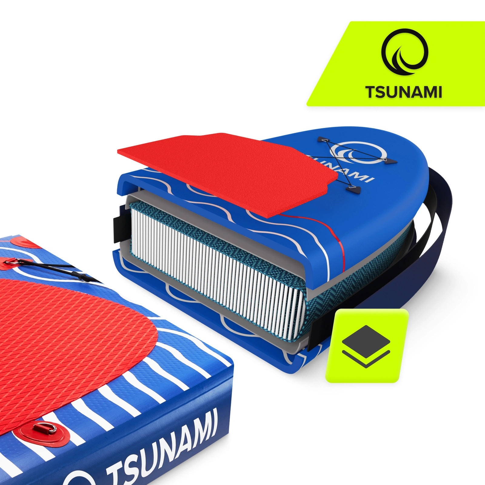 4Fizjo TSUNAMI 350 cm Inflatable SUP Board