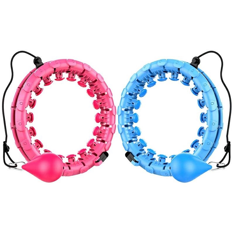 Smart Weighted Hula Hoop with Massager for Exercise (0)