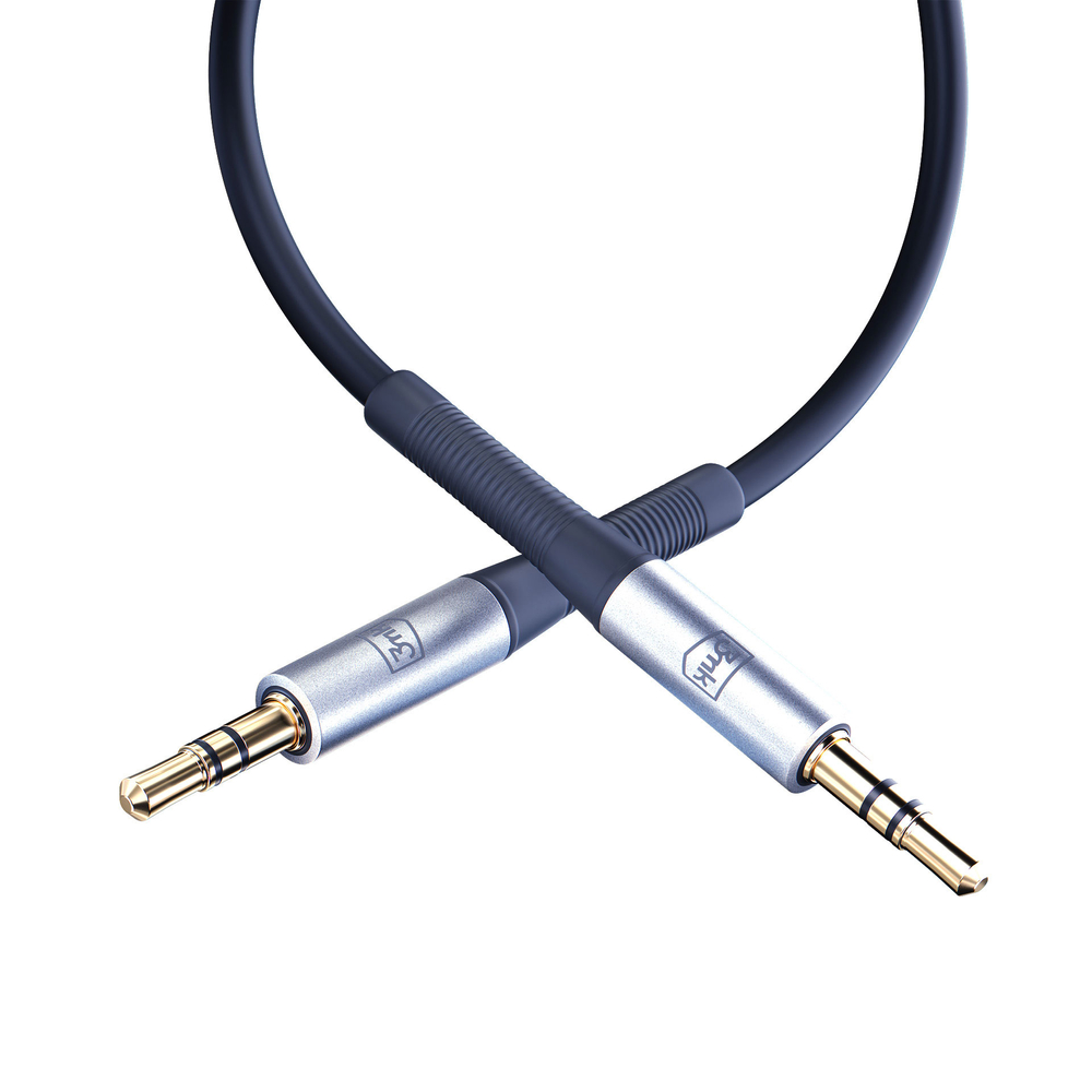 3mk AUX minijack 3.5 mm Cable (1 m), White