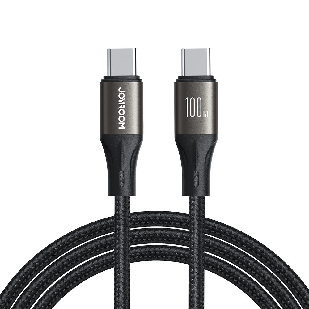Joyroom Light-Speed ​​Series SA25-CC5 100W USB-C / USB-C cable 1.2m - black