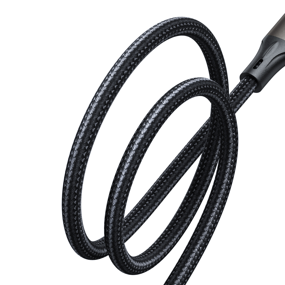 Joyroom Light-Speed Series S-A25 USB-C uz USB-C kabelis, 100W, 1.2m, melns