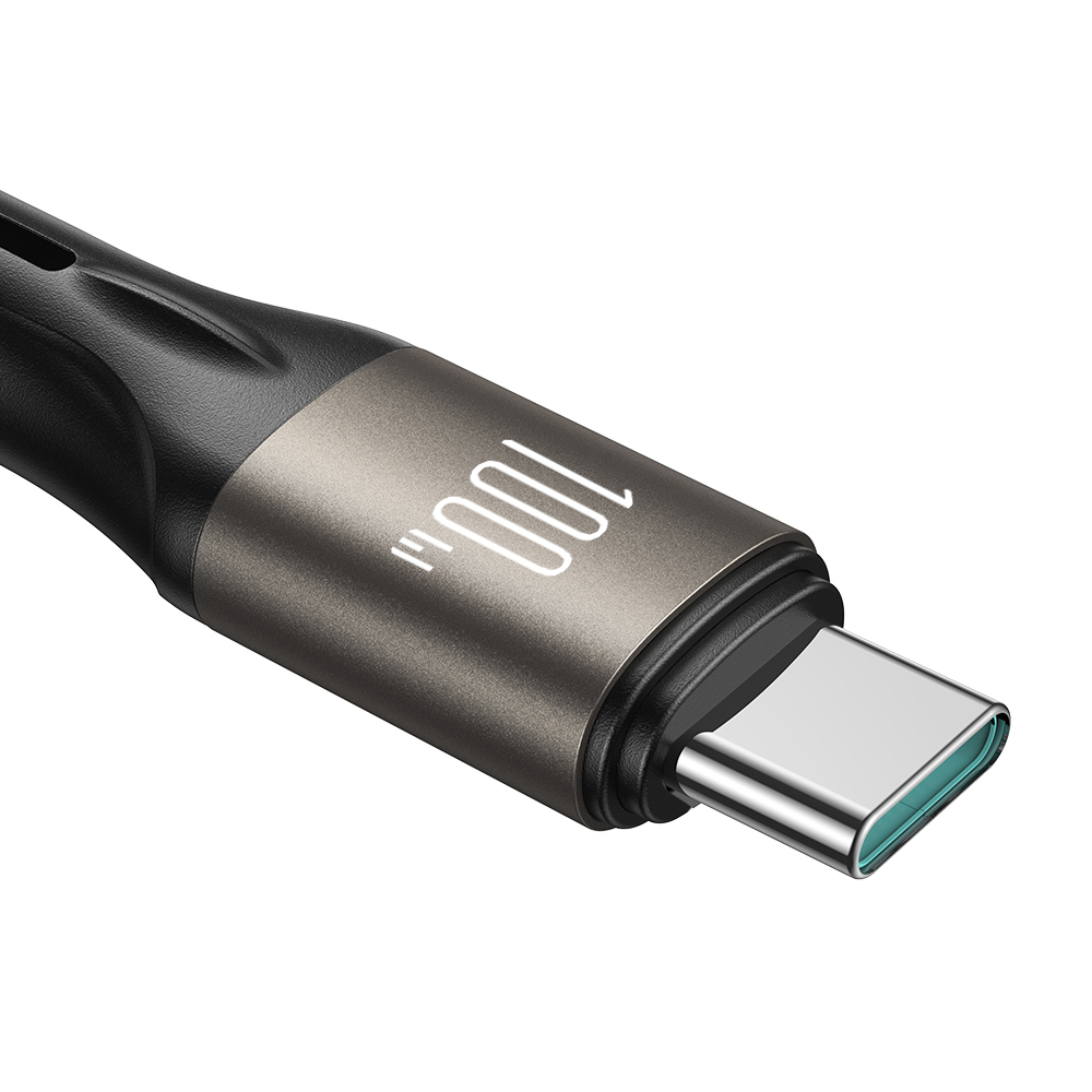 Joyroom Light-Speed Series S-A25 USB-C uz USB-C kabelis, 100W, 1.2m, melns