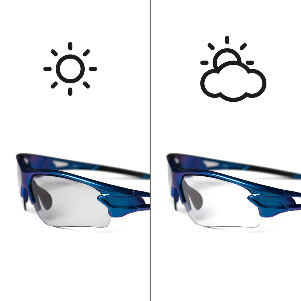 Rockbros 10069 UV400 Cycling Glasses, Blue