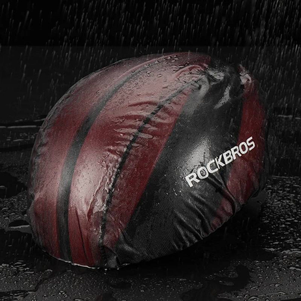 Rockbros 20001GN velo ķiveres lietus pārsegs, zaļš