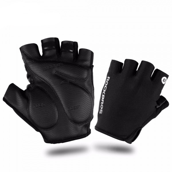 Rockbros S106BK riteņbraukšanas cimdi, izmērs XL, melni