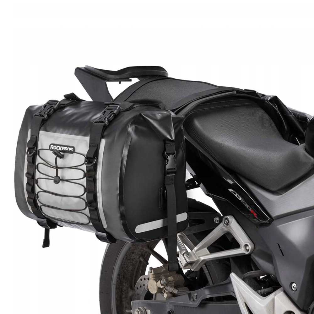 Rockbros AS-010BGR Waterproof Motorcycle Bag, Gray