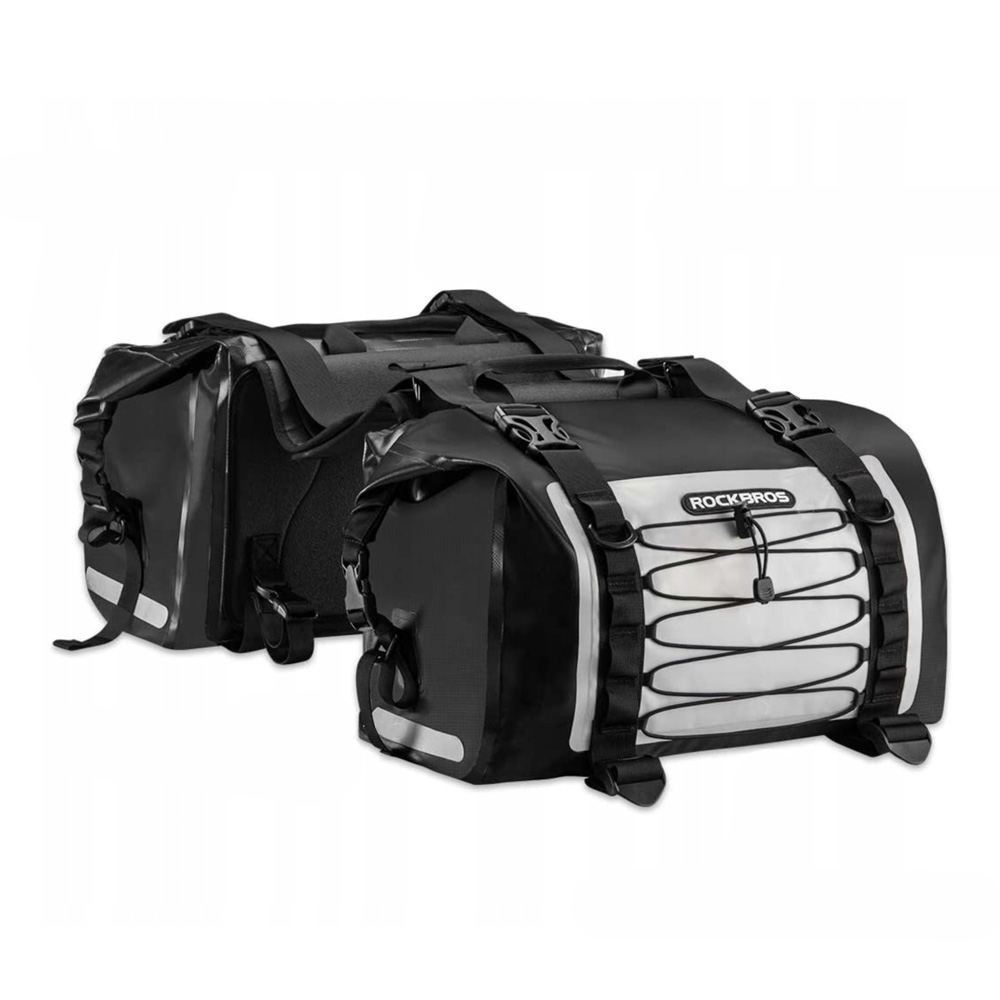 Rockbros AS-010BGR Waterproof Motorcycle Bag, Gray